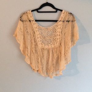 Crotchet style top